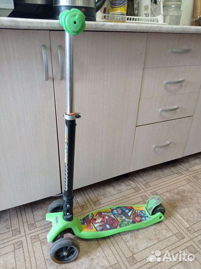 Самокат детский трехколесный бу