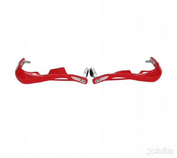 Защита рук мото эндуро питбайк красная арт. 018901