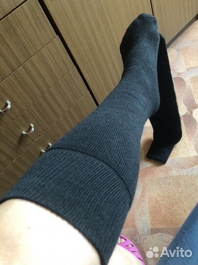 Носки теплые черного цвета