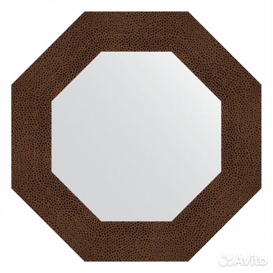 Зеркало Evoform Octagon BY 3805 57x57 бронзовая л