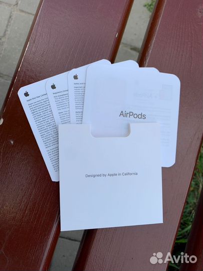 Беспроводные наушники Airpods 2 (новые)