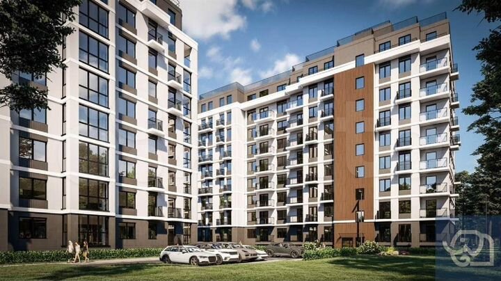 2-к. квартира, 71,4 м², 7/9 эт.