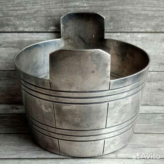 Икорница (fraget), до 1917, А.Крупп, серебрение