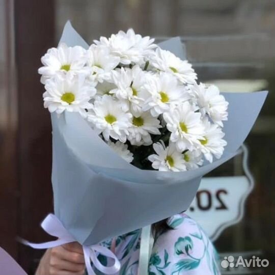 Цветы, букеты из хризантем