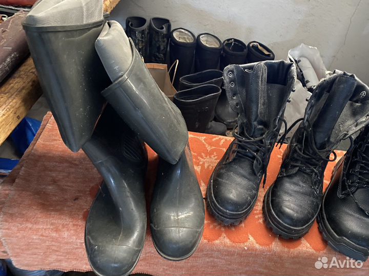 Ботинки, сапоги, берцы