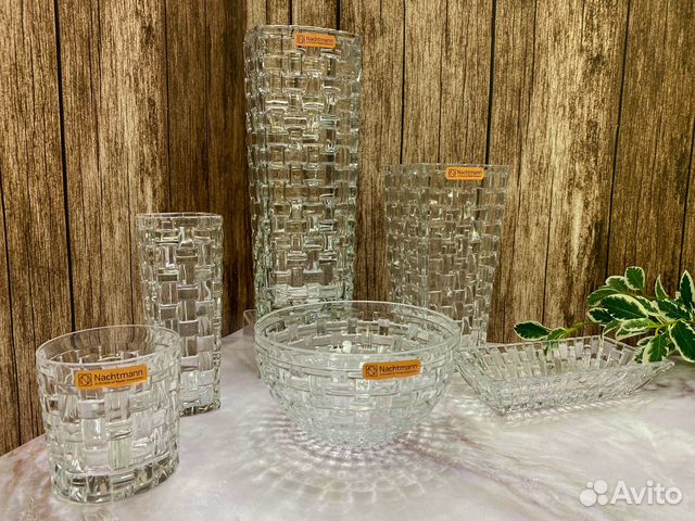 Коллекция хрустальной посуды 