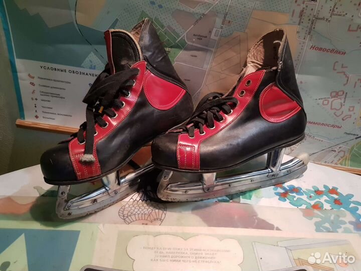 Коньки хоккейные СССР