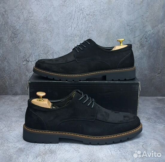 Туфли замшевые aima