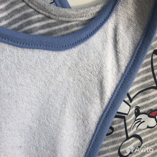 Слюнявчики набор 3 шт