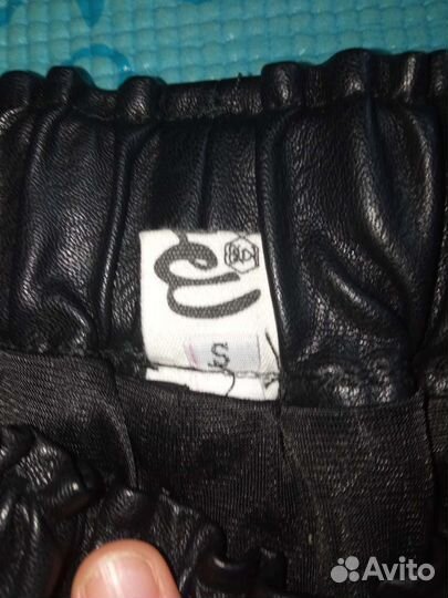 Кожаные шорты