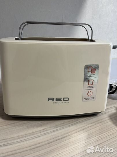 Новый. Тостер rеd solution RT-411
