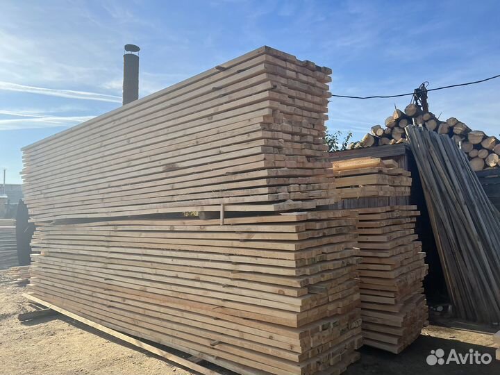 Пиломатериал доска брус