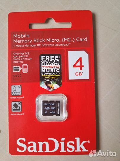 Карта памяти microsdhc, M2 memory stick micro