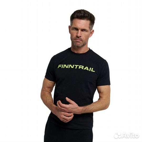 62535 Футболка Finntrail T4 6703 черный