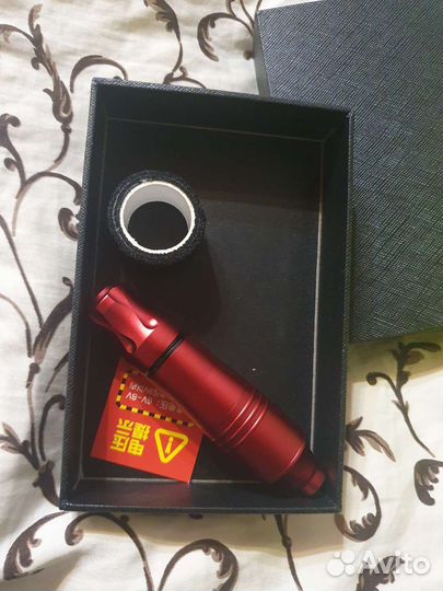 Машинка для татуажа и блок усилитель