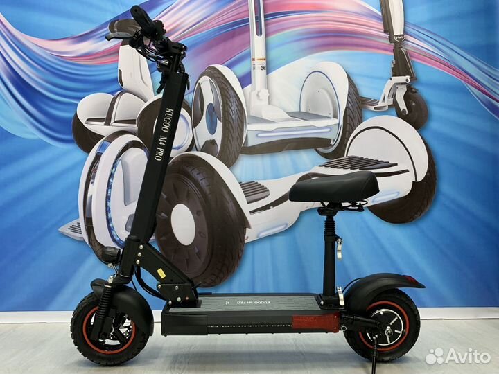 Электросамокат Kugoo Kirin M4 pro 15Ah Jilong