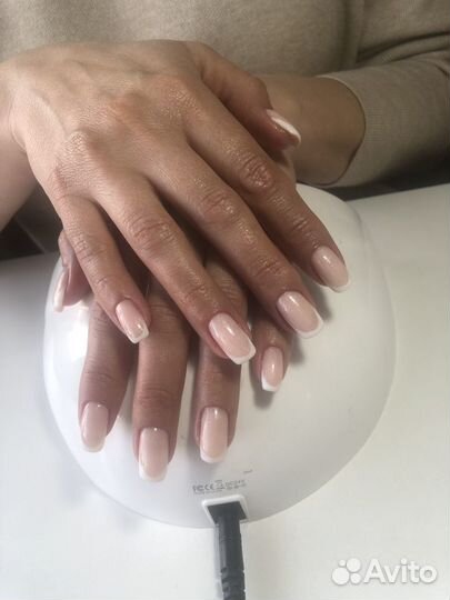 Маникюр и укрепление + покрытие