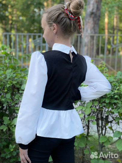 Новые школьные блузы Обманки