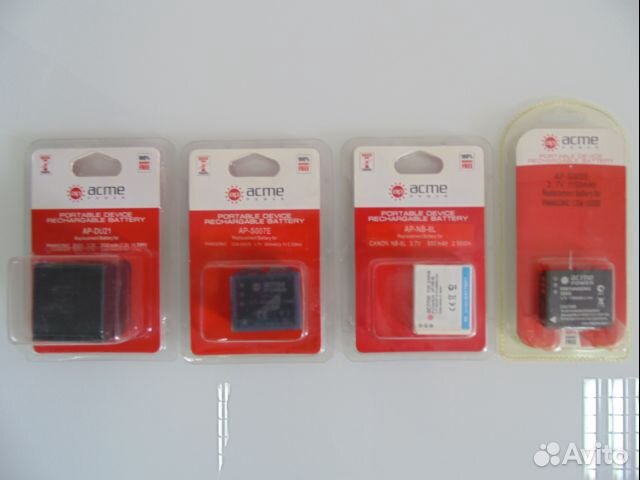 Аккумуляторы для фото и видео