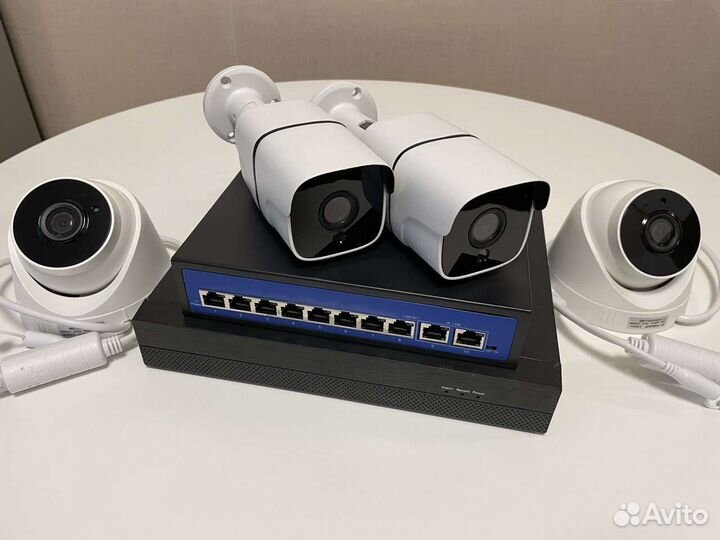 Комплект IP видеонаблюдения 5Мп
