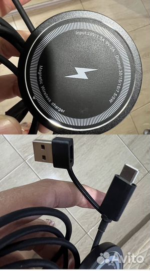 Беспроводное зарядное устройство iPhone Android