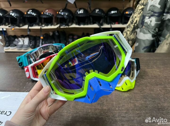 Маска очки для мото на питбайк эндуро