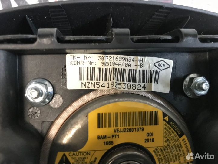 Подушка безопасности Nissan Almera G15 (2013-2018)