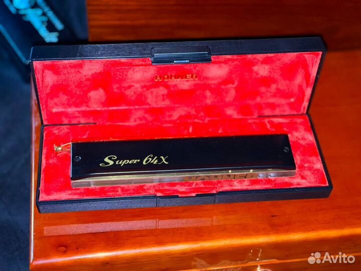 Губная гармошка Hohner super 64x