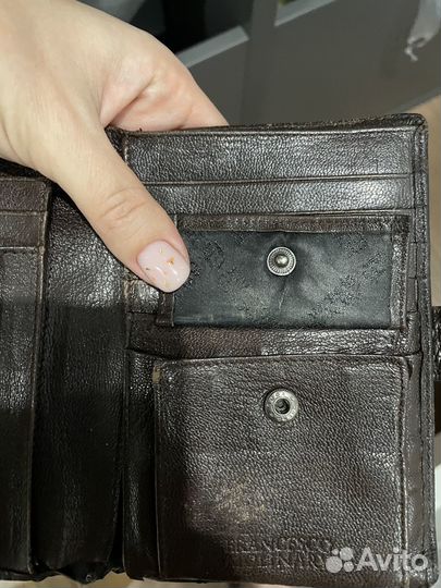 Кошелек мужской кожаный