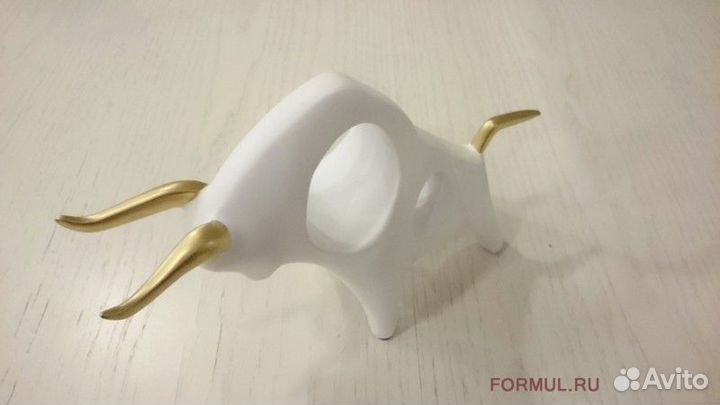 234657 Статуэтка Уголок прованса Два быка