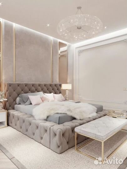 Мягкое изголовье - идеальное дополнение в интерьер