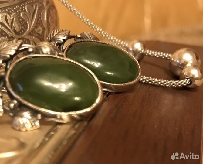 Серьги серебро