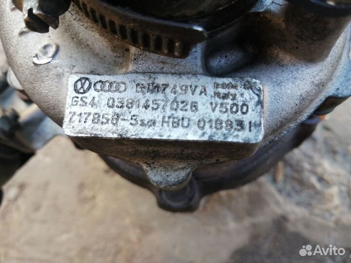 Турбина Пассат Б5+ Ауди А4 Б6 1.9 тди