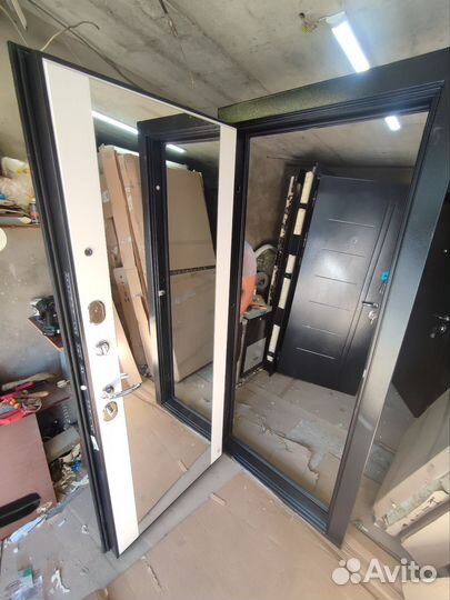 Дверь 10см входная 86я металлическая