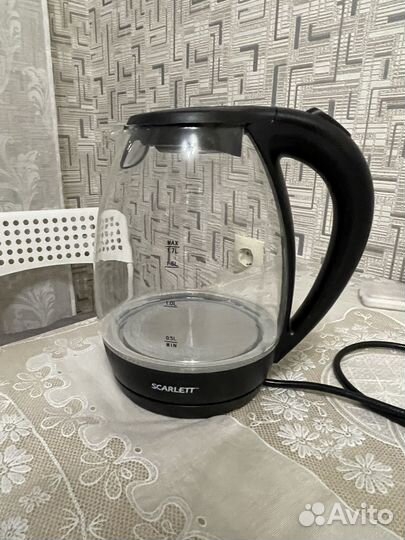 Чайник электрический scarlett бу