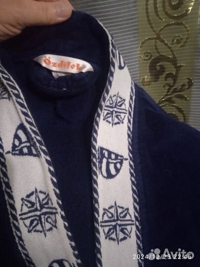 Мужской махровый халат