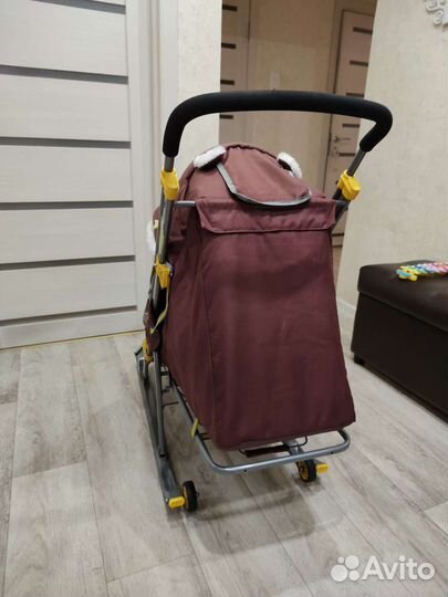 Санки коляска nika kids 6