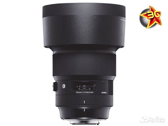 Объектив Sigma 105mm f/1.4 DG HSM Art Sony E