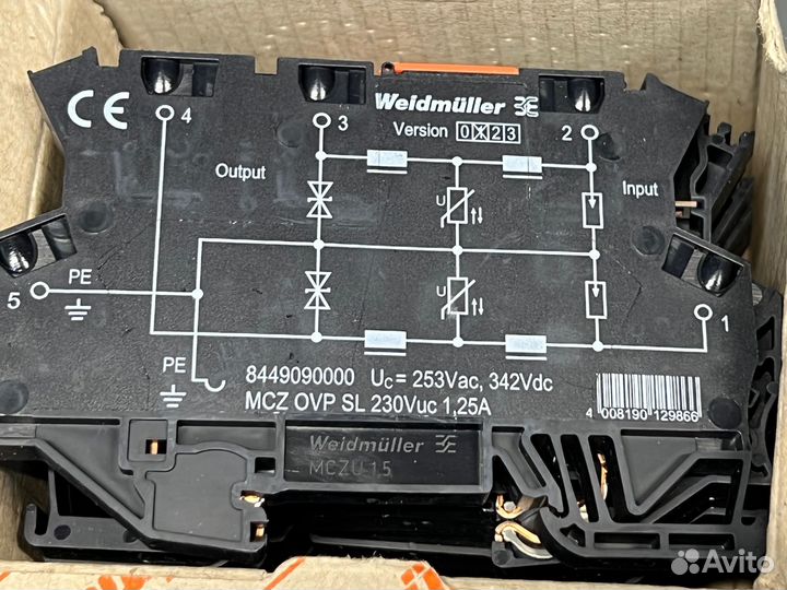 Weidmueller 8449090000 Модуль, новый, 28 шт
