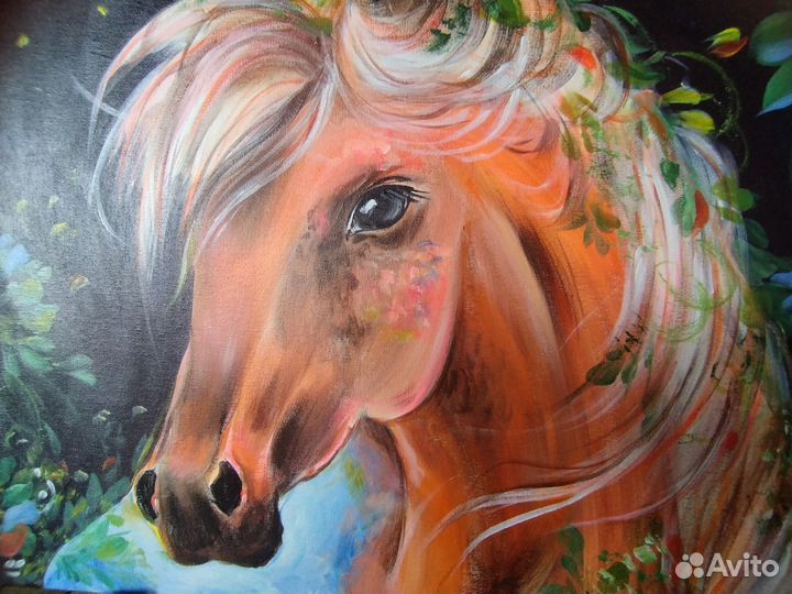 Картина. Конь
