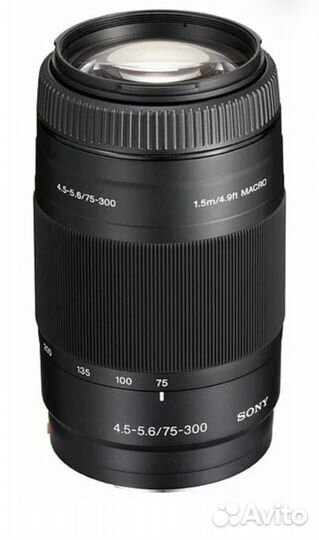 Объектив Sony 75-300mm f/4.5-5.6 (SAL-75300)