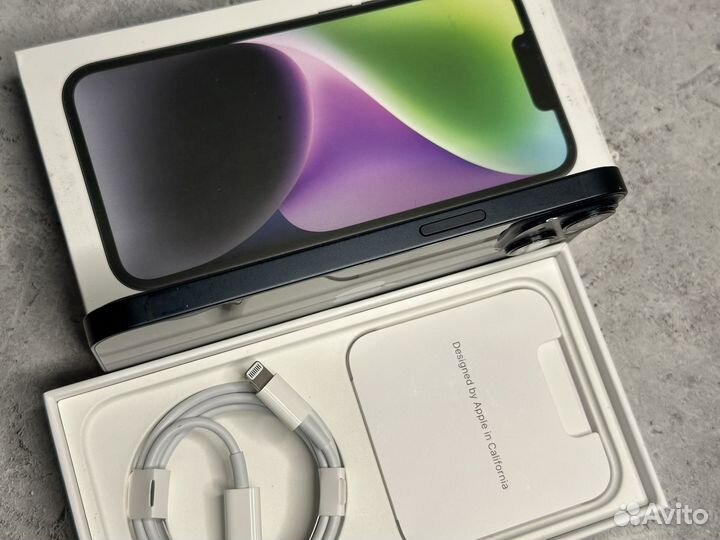 iPhone 14 128GB (Акб 90, Идеал, sim+esim)