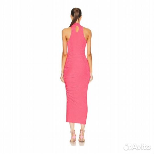 Платье SER.O.YA фуксия неоновый розовый