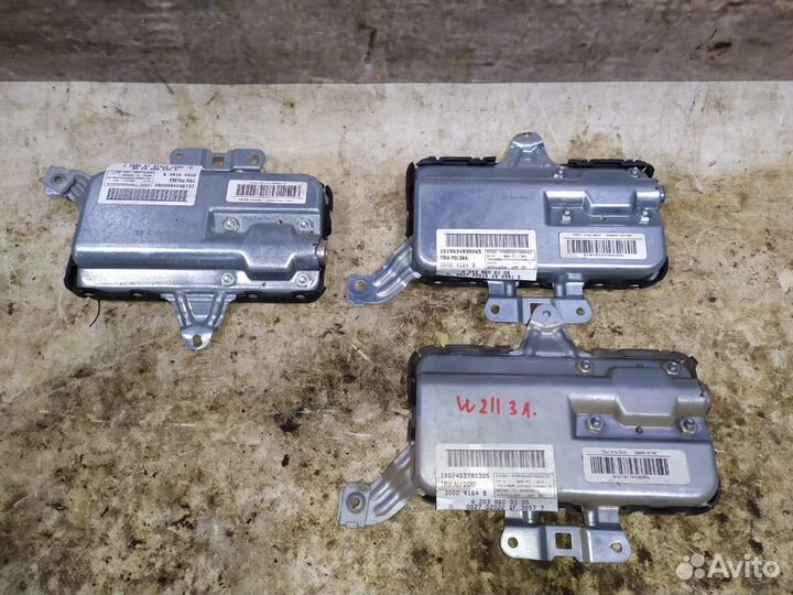 Подушки безопасности в двери Mercedes W211