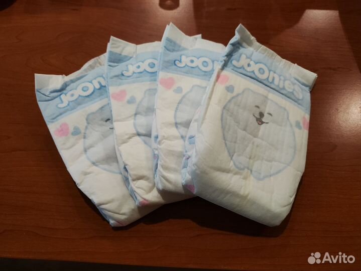 Подгузники Huggies Elite Soft: размер 1; вес 3-5кг