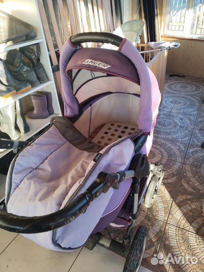 Прогулочная коляска 3 в 1 бу