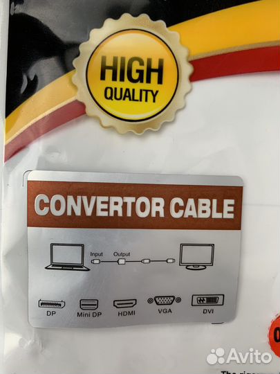 Переходник dvi-d на vga