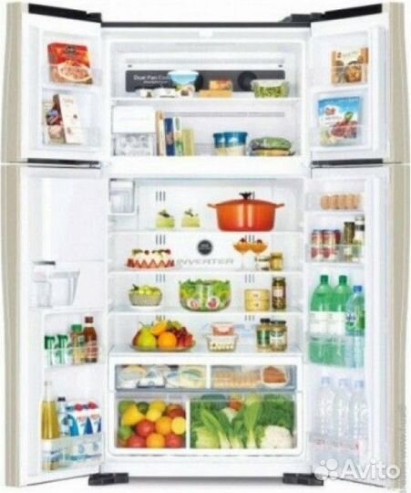 Холодильник hitachi R-W 660 PUC7 GPW