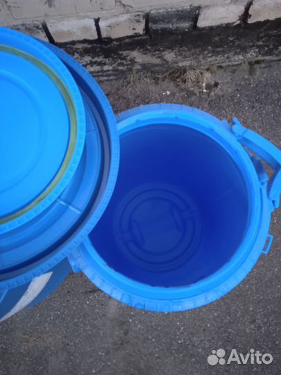 Бочки пластиковые пищевые б/у 40, 45 л