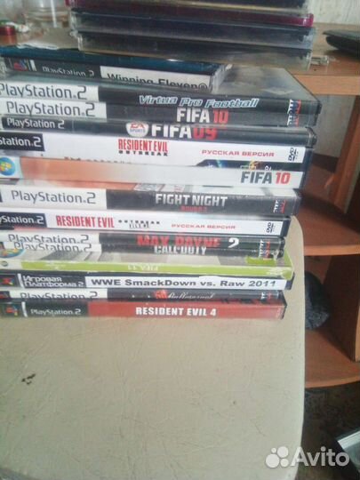 Игровые диски на ps2